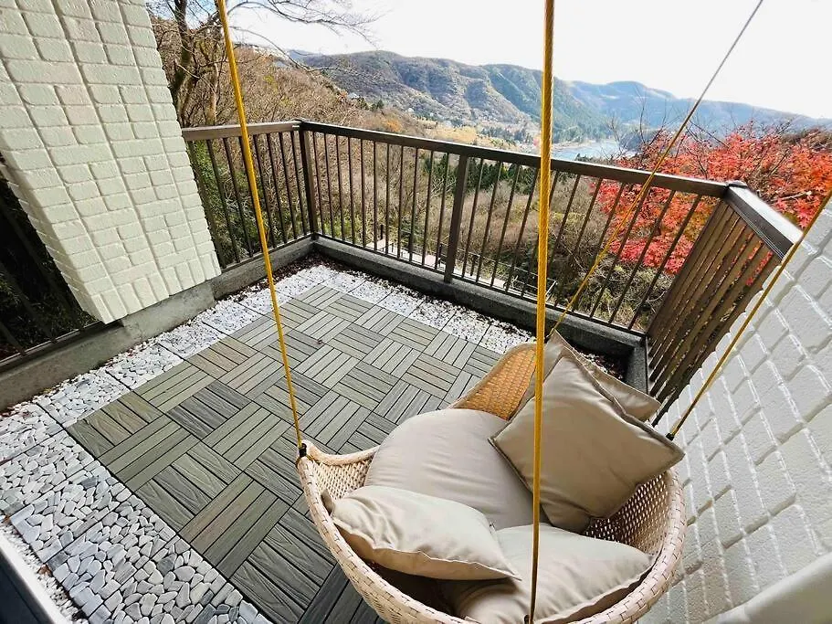 箱根の絶景を一望できる広々とした展望デッキ Bbqに最適な場所 芦ノ湖の全景を一望 花火鑑賞湖水 Apartment